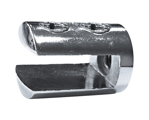 SUPORTE PRATELEIRA VIDRO LONGO CROMADO 9032 BEMFIXA