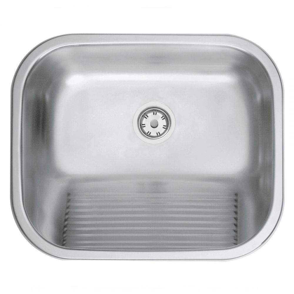 Tanque de Encaixe em Aço Inox Acetinado 50X40cm Tramontina