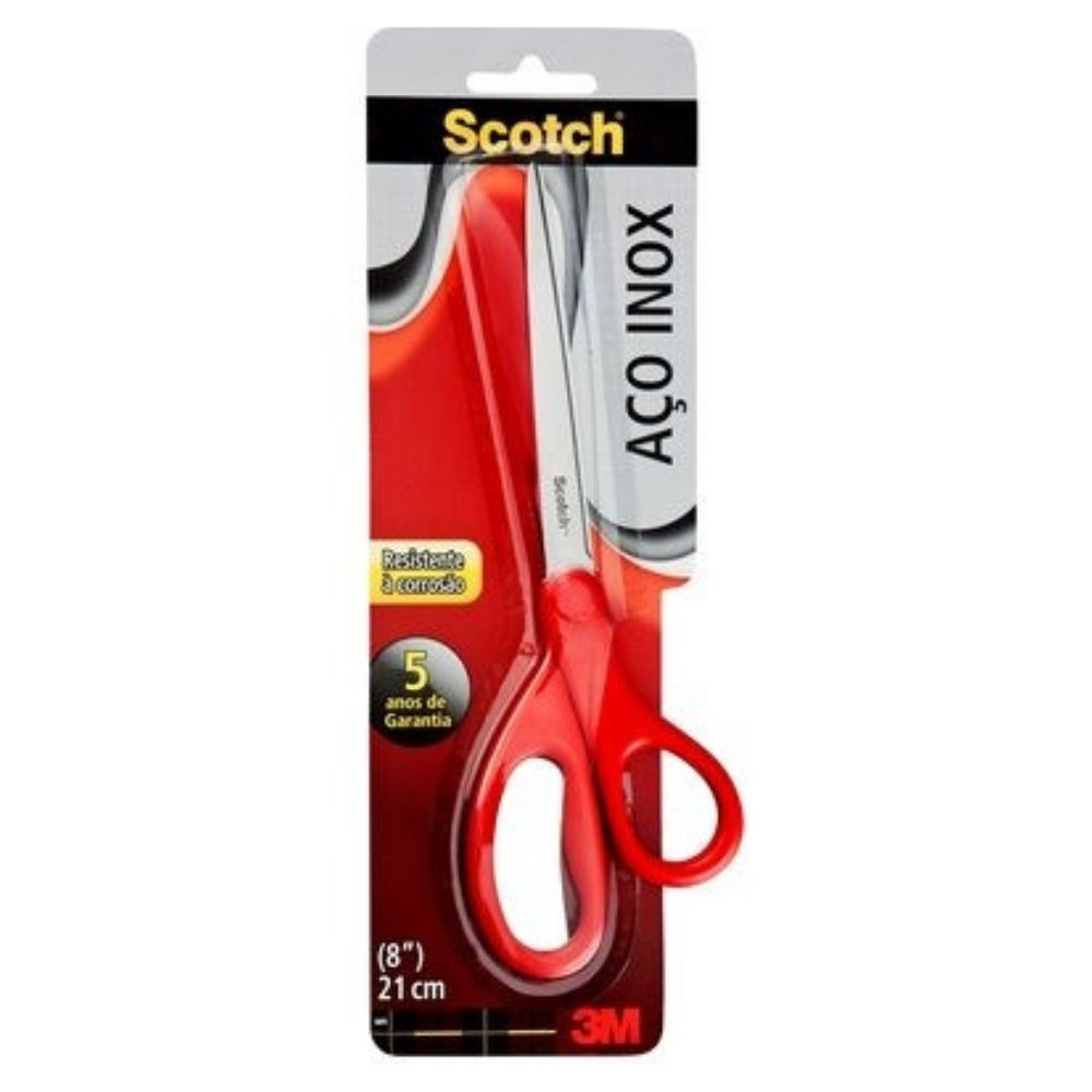 Tesoura Uso Geral Scoth 21CM 8" 3M