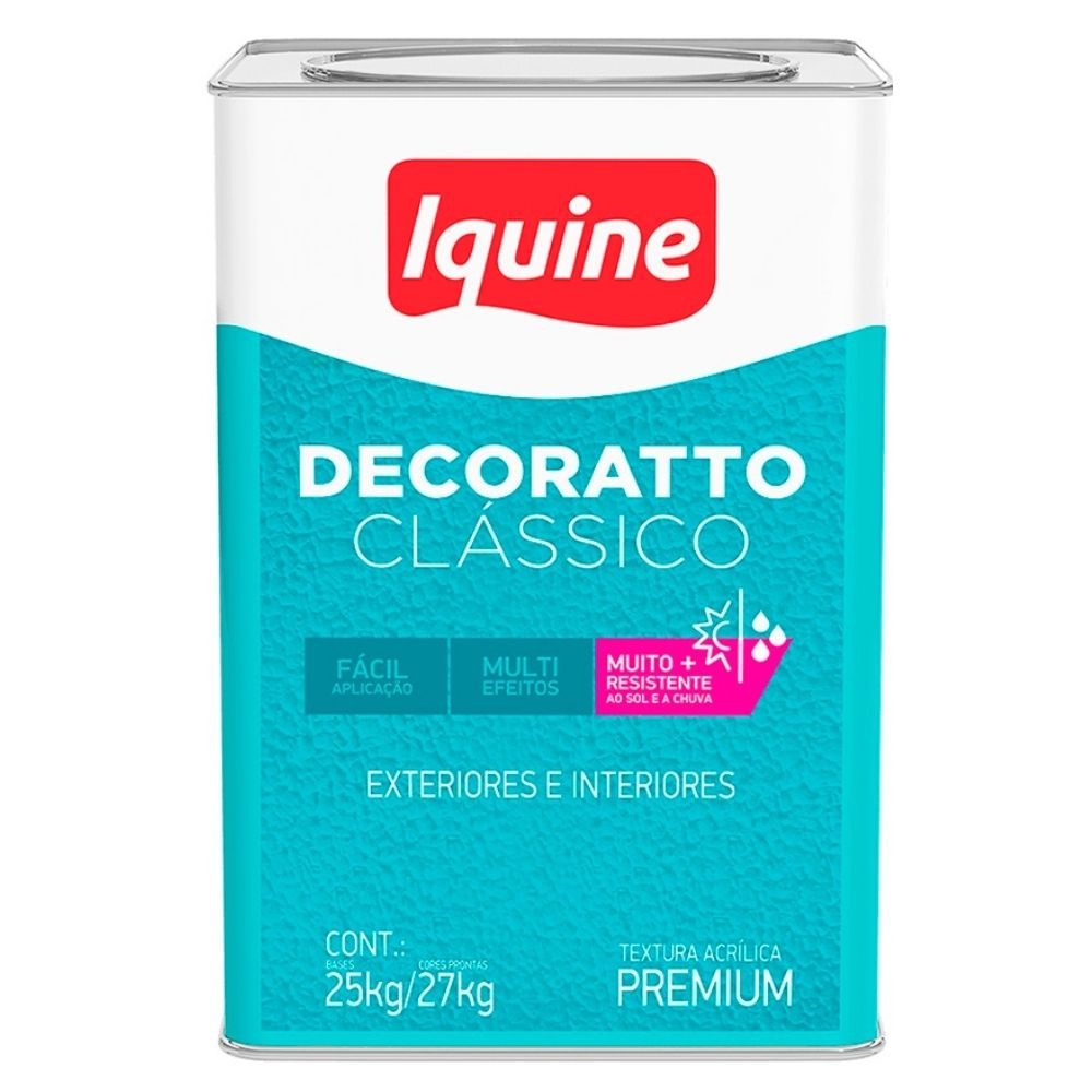 Textura Icores Decoratto Clássico P 27KG Iquine 