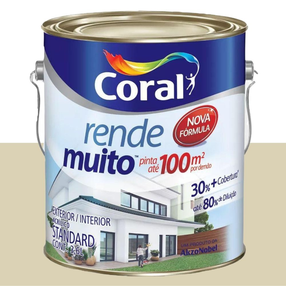 Tinta Rende Muito Areia 3.6L Coral 