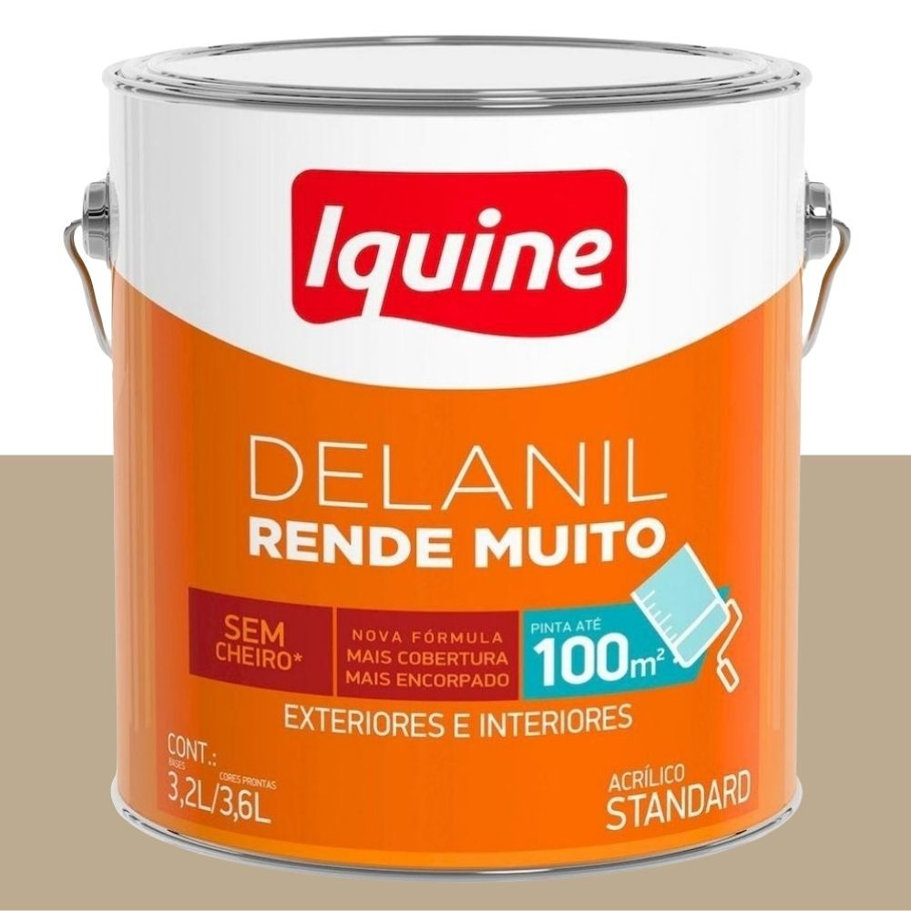 Tinta Acrílico Fosco Camurça 3.6L Delanil 