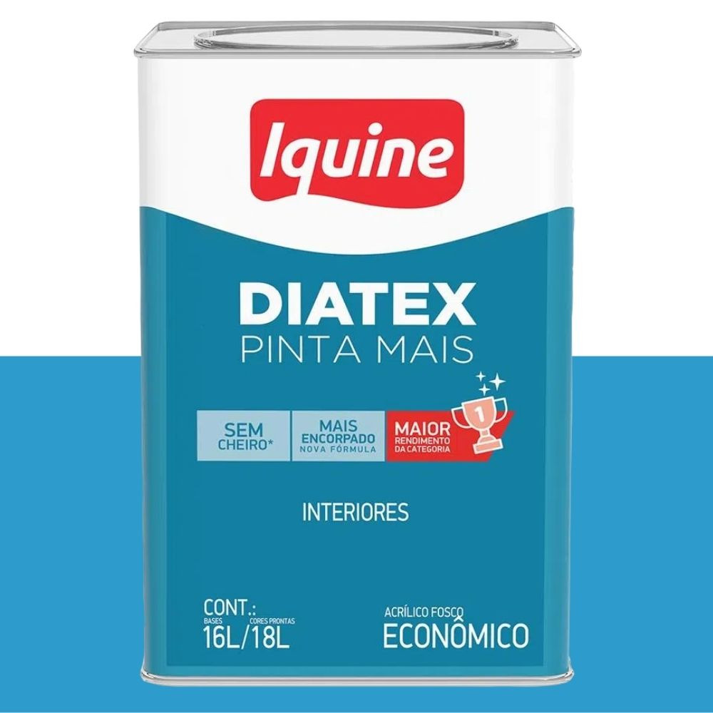 Tinta Diatex Acrílica Fosca Ipanema 18L Iquine