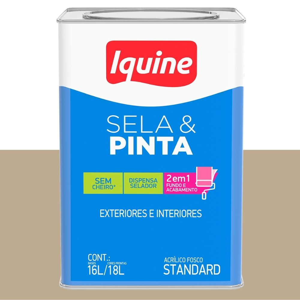 TINTA SELA E PINTA FOSCO CAMURCA 18L IQUINE