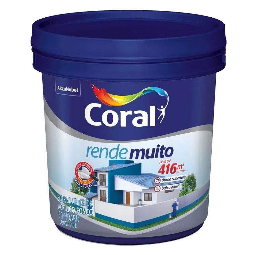 Tinta Rende Muito Branca 15L Coral