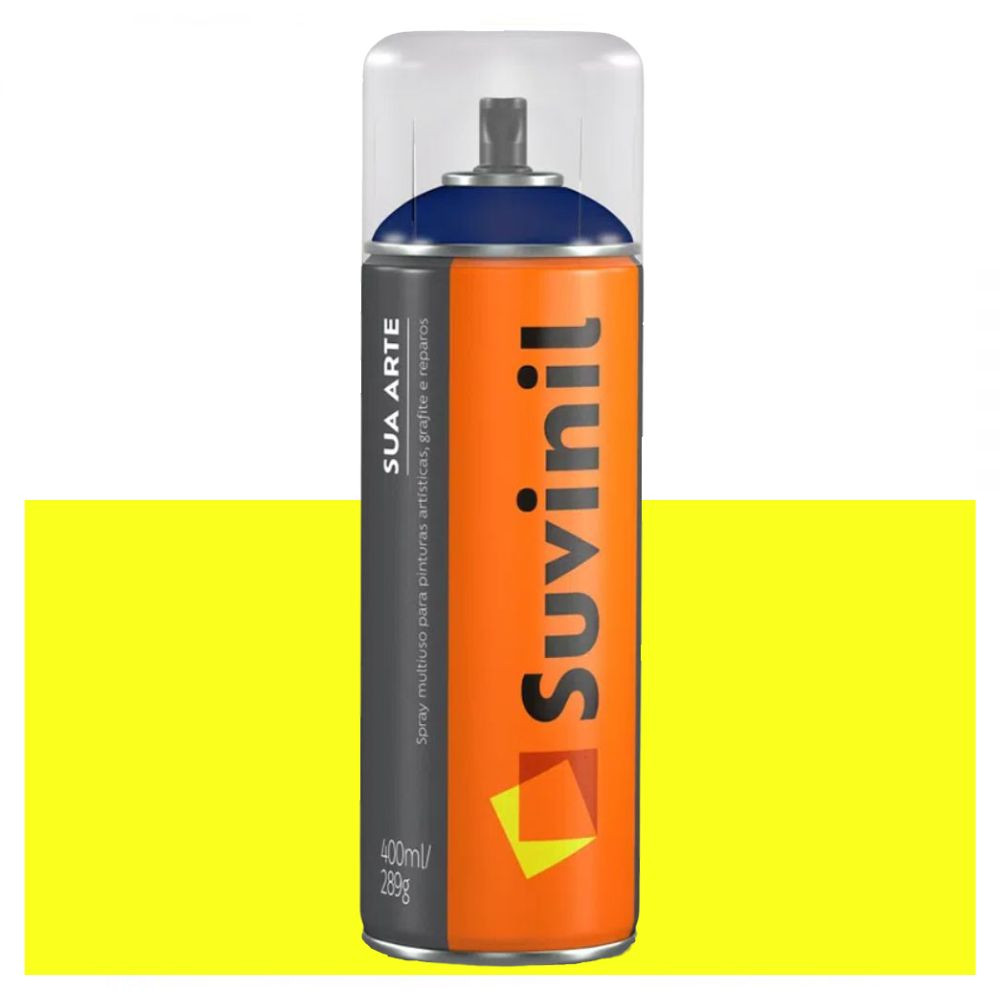 Tinta Spray Sua Arte Brilhante Amarelo 400ml Suvinil