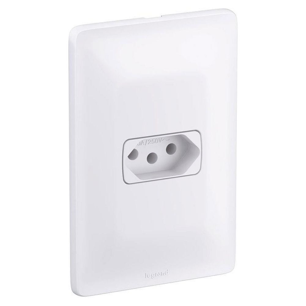 Tomada Zeffia  2P+T 20A  Branco Pial