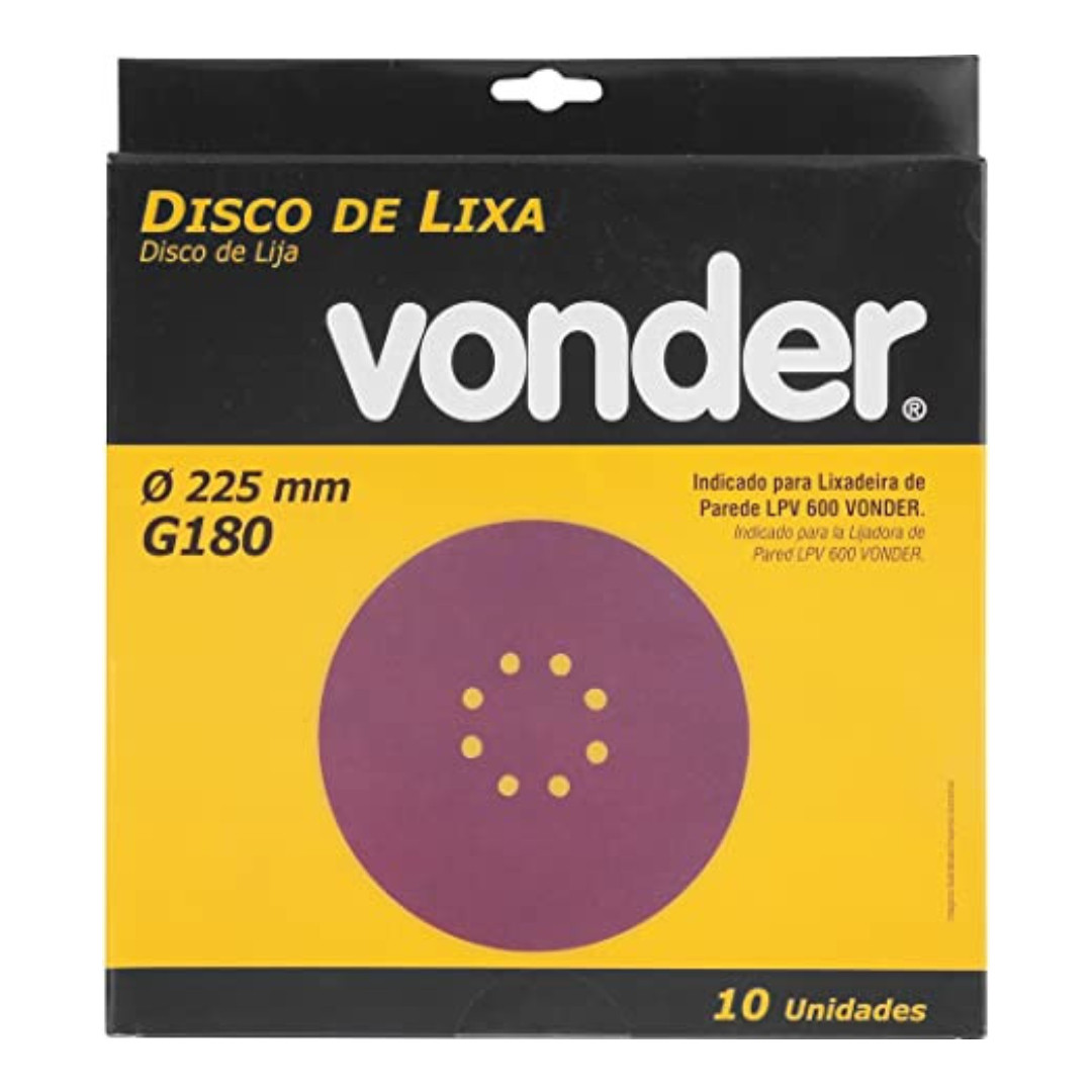 Disco Vonder P/Lixad Lpv600 G180