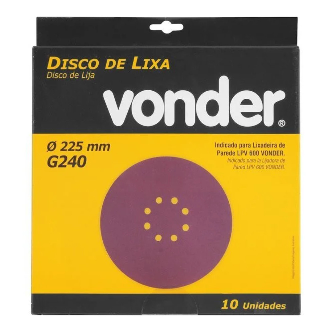 Disco Vonder P/Lixad Lpv600 G240
