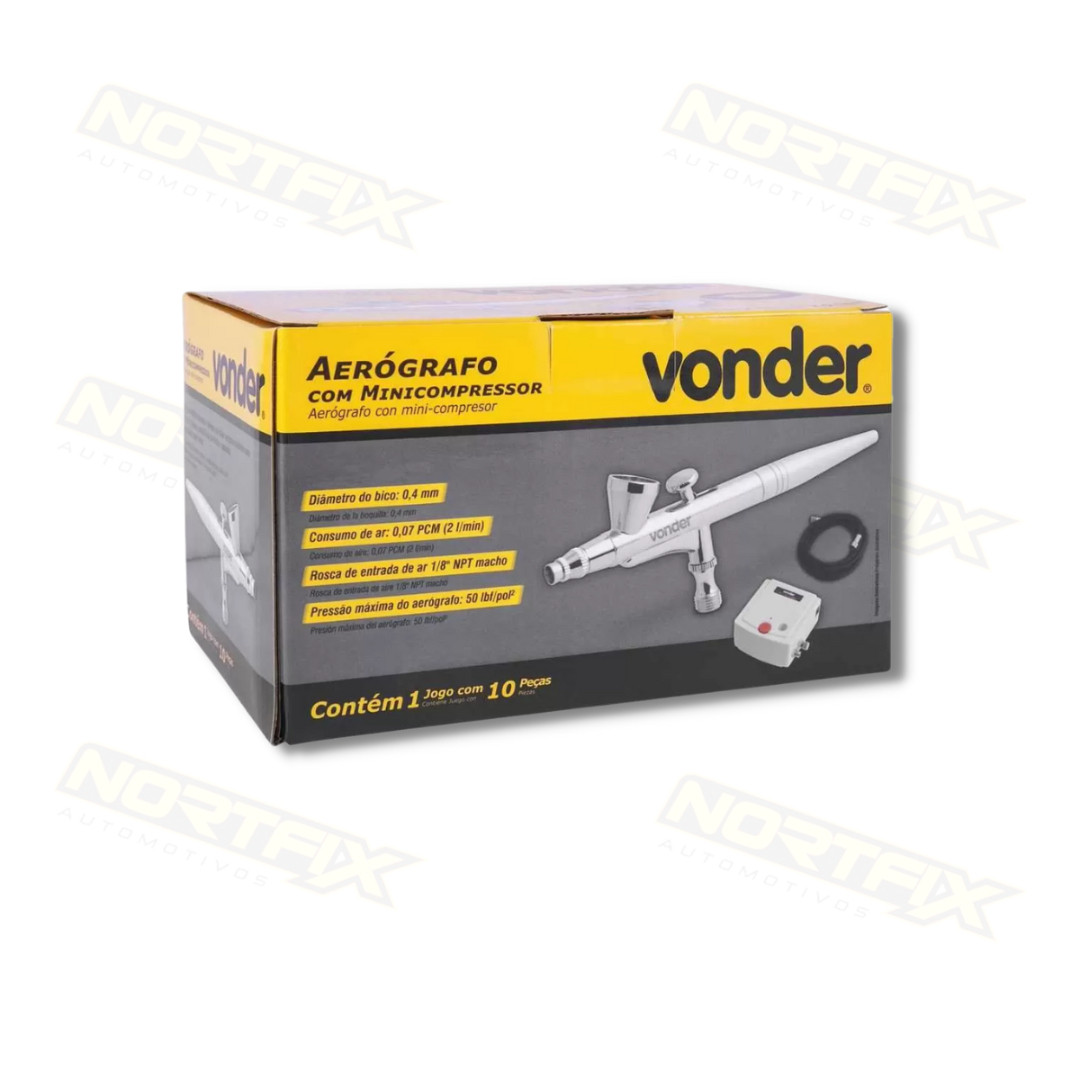 Aerografo Vonder C/Mini Compressor