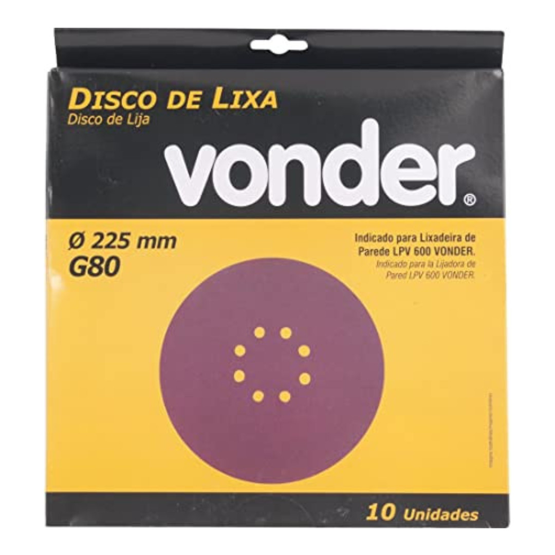 Disco Vonder P/Lixad Lpv600 G80