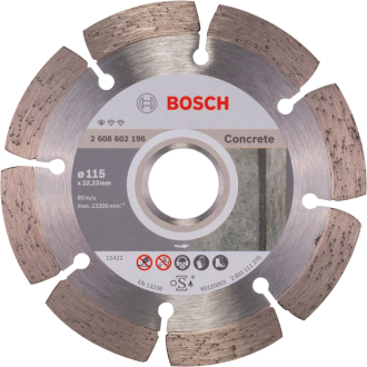 Disco Bosch Corte Diamantado Concreto 115X22.23