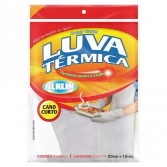 Luva Térmica Cano Curto 23x18 Alklin