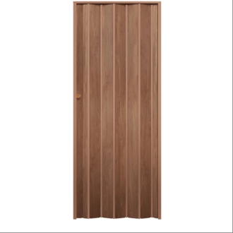 Porta sanfonada 90X2.10 wood castanho Araforros