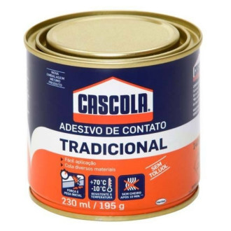 Adesivo Contato Tradicional Sem Toluol 195G Cascola