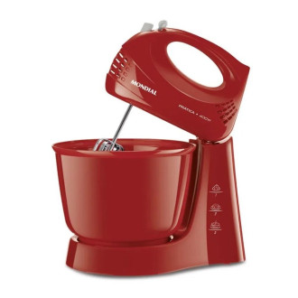 Batedeira Pratica Vermelha 400W B-44-R Mondial