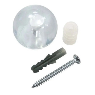 Batente Bola para Porta Transparente Bemfixa