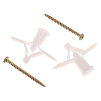 Bucha Frog Com Parafuso Para Chapa 15MM Com 2 Unidades Bem Fixa