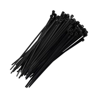 Abraçadeira 3,6 100mm com 100 unidades preta Interneed