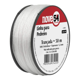 Linha pedreiro trançada 50M 954 Vonder
