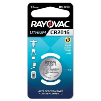 Bateria de Lithium 3V Blister com 1 unidade  Rayovac