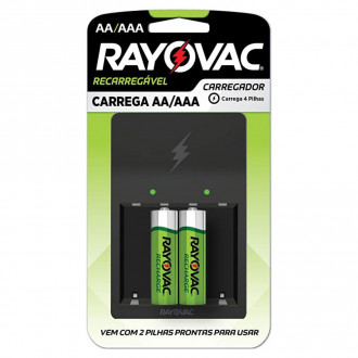 Carregador Pilhas AA/AAA PS-132 Rayovac