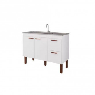 Gabinete MGM Slim Coz 1.14m Branco
