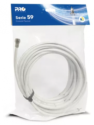 Conjunto proeletronic cabo coxial 20m