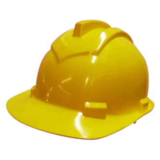 Capacete de Segurança Amarelo Aba Frontal 800 LEDAN