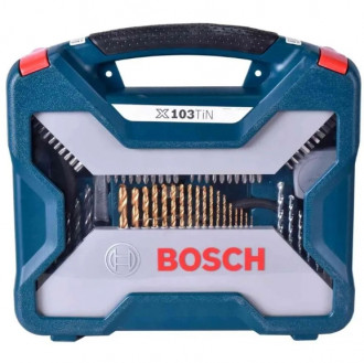 Kit de Acessórios Bosh com 103 peças X-line