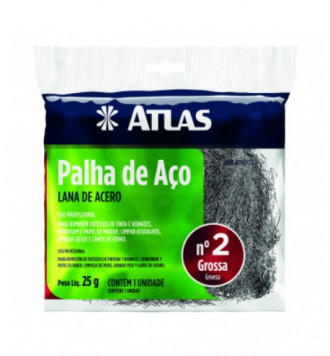 Palha de aço nº 2 AT90/70 Atlas
