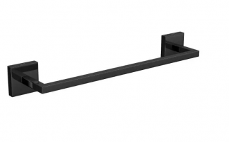 Porta Toalha Deca Quadratta 30mm Black 