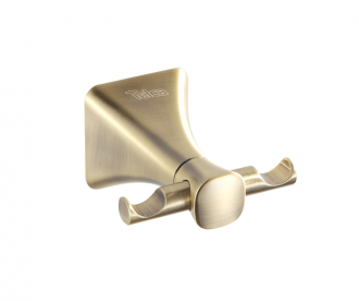 Cabide Telca Duplo Bronze Antigo 98105B