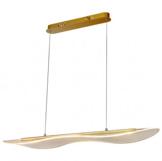 Pendente Nitrolux Acrílico 001 Dourado 30W 3000K