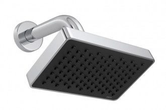 Ducha Deca Flex Retangular de Parede Quadrado Cromado 2082 C.STD