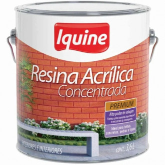 Resina Iquine Acrílica Concentrada 3.6L