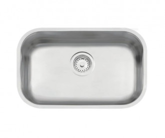 Cuba Tramontina Inox Retangular 47x30 Acetinado com Válvula 