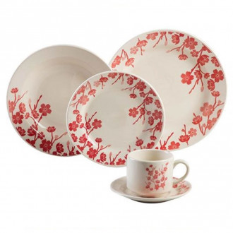 Conjunto de Jantar e Chá Biona Oriental 20 Peças Oxford