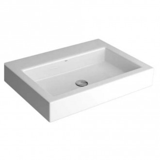 CUBA DE APOIO RETANGULAR 600X450MM BRANCO DECA