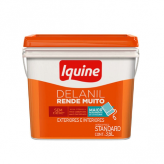 Tinta iquine delanil acrílica fosca areia retangular 3.6L