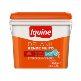 Tinta iquine delanil fosco branco gelo retangular 3.6L