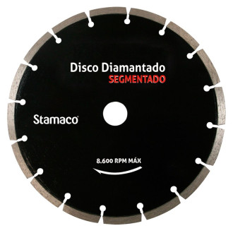 Disco Diamantado Segmentado 7” 180mm Stamaco