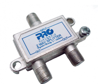 Divisor PROELETRONIC 1:2 130DB CATV 1GHZ