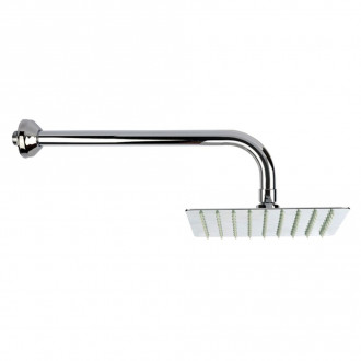DUCHA QUADRATO ARTICULAVEL LATAO/INOX CROMADO JACKWAL