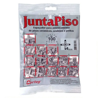Espaçador juntapiso 3mm 100 Peças Cortag