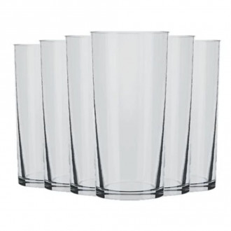 Jogo de Copos Cylinder Long Drink 6UN 300ML Nadir