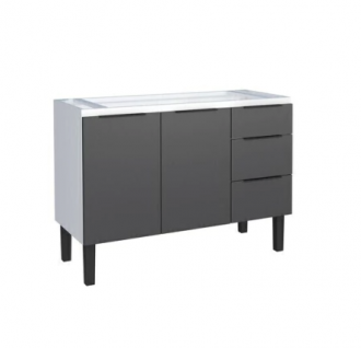 Gabinete cozimax aço jupiter 1171MM preto