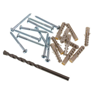 Kit Prático Com Parafuso Broca e Bucha 6MM 3372