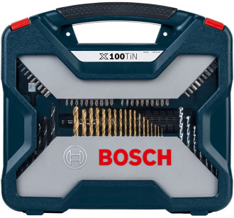 Kit Acessórios X-Line Titanio 100 Peças Bosch