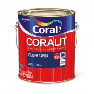 Esmalte Coral Seca Rápido Brilhante Vermelho Goya 3.0 L 
